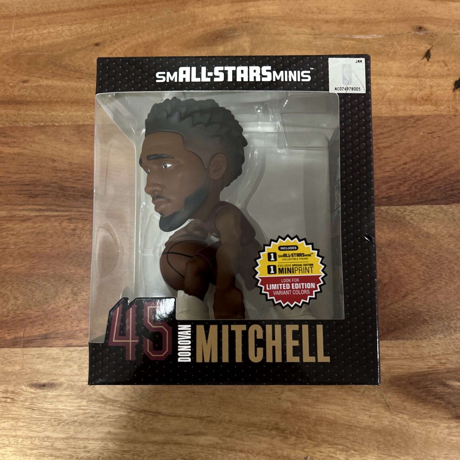 2022 NBA smALL-STARS minis Cleveland Cavs #45 Donovan Mitchell 6 Inch Figure