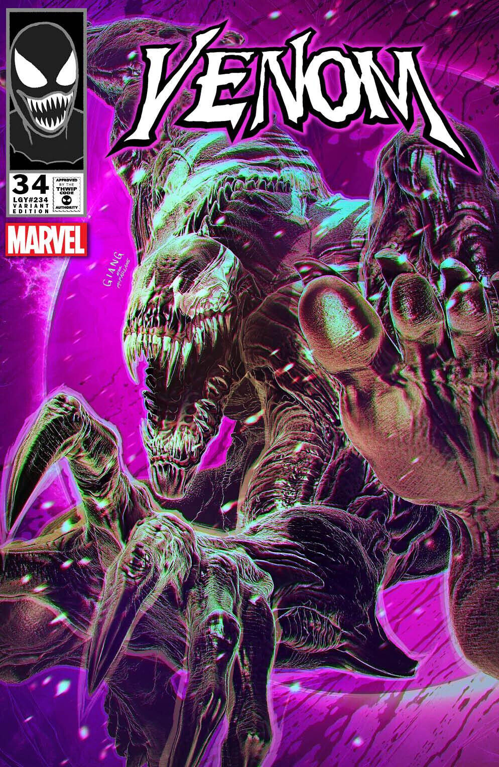VENOM #34 (JOHN GIANG EXCLUSIVE VARIANT)(2024) COMIC BOOK ~ Marvel