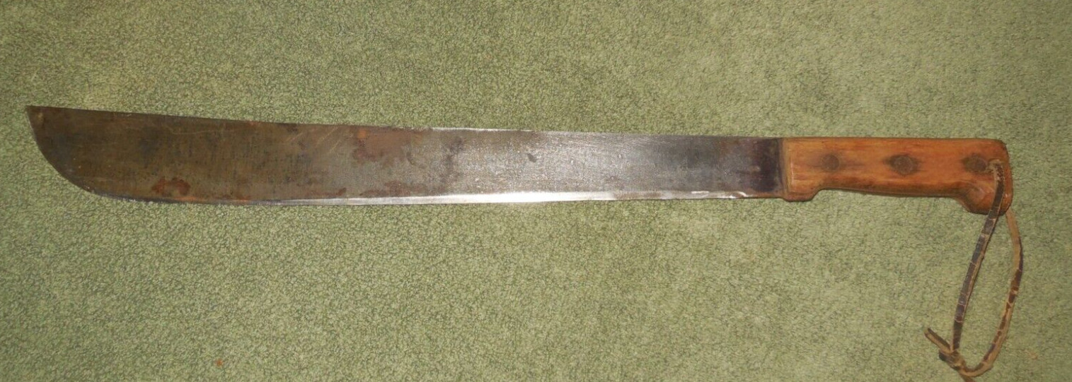 ORIGINAL WW 11 BRAND SHEFFIELD ENGLAND MACHETI / NO SCABBARD