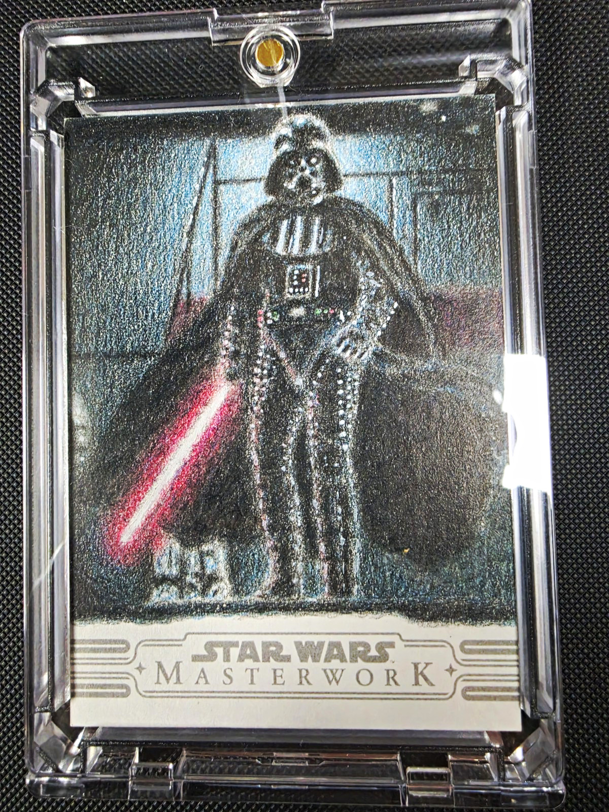 Topps 2017 Star Wars Masterwork Darth Vader Sketch Insert Auto Jesus Suarez 1/1