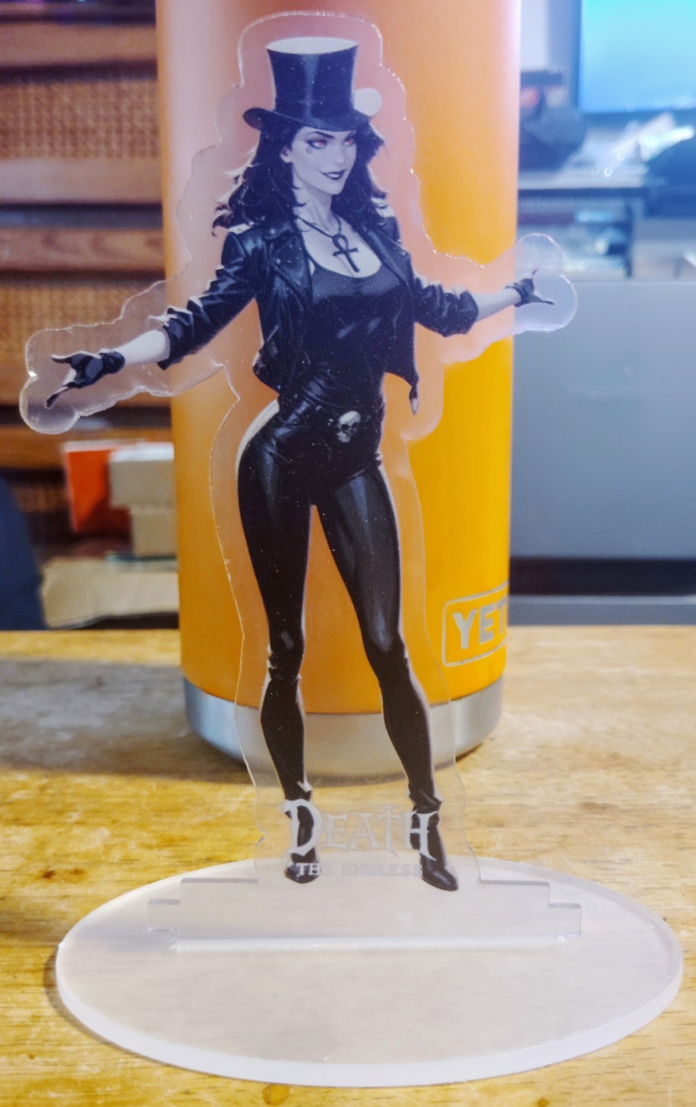 Death Of The Endless Vertigo Acrylic Stand 2D Figure Sandman 6\ Death Of The Endless Vertigo Acrylic Stand 2D Figure Sandman 6\