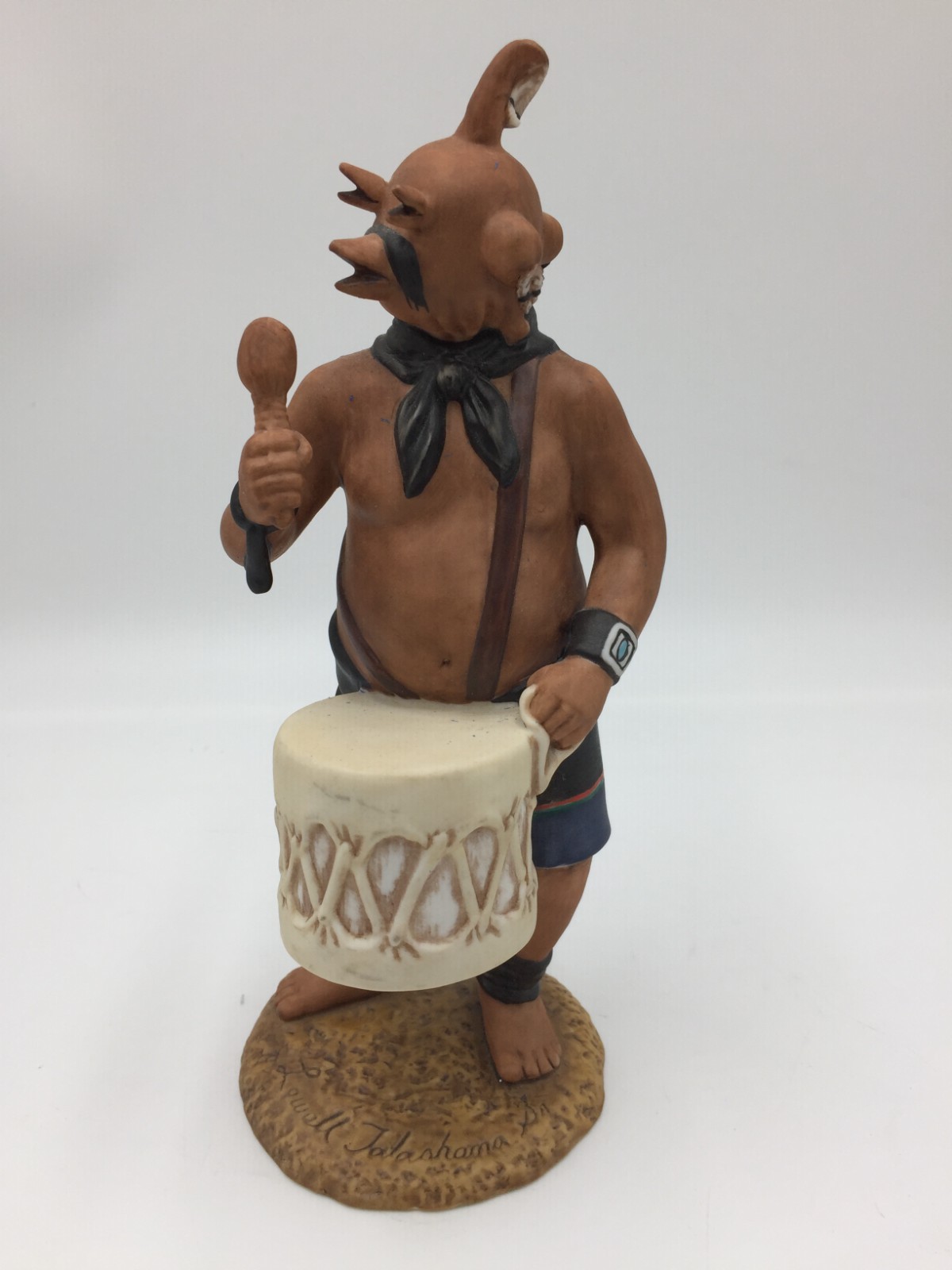 Vintage Hopi Kachina Series Doll The Mudhead Limited Edition,Lowell Talashoma