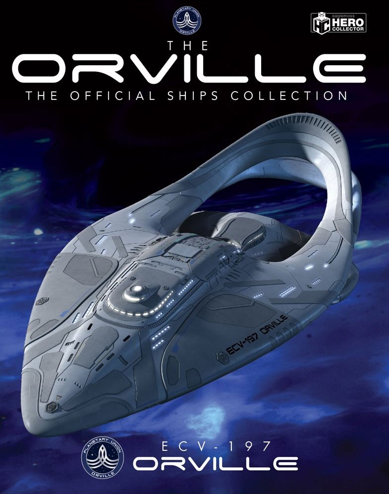 Orville Starship Collection Union Shuttle ECV-197-1 Ship 18SO01 Orville Starship Collection Union Shuttle ECV-197-1 Ship 18SO01