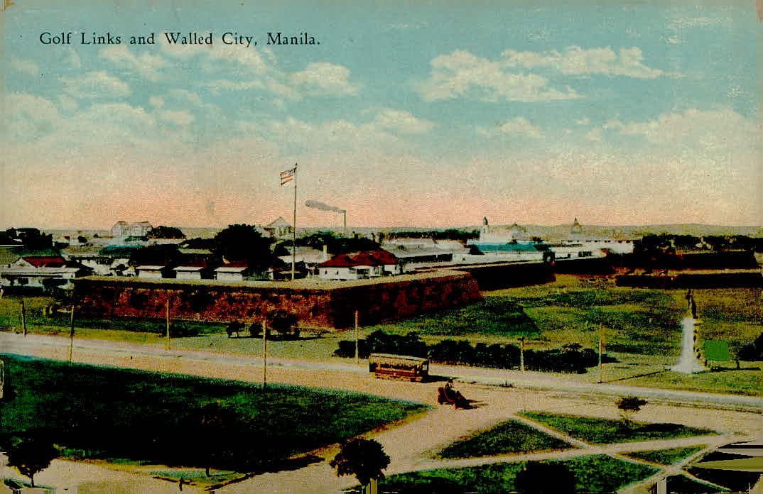 Vtg 1945 Manila Philippines Postcard Intramuros WWII Soldier Message Ruins