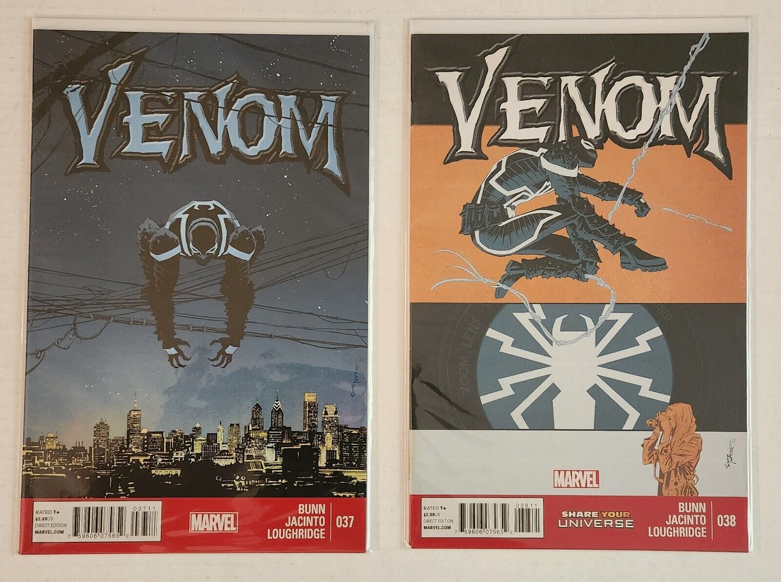VENOM (Vol. 2) #37-40, 42  (Marvel Comics 2013) 5 Comic Book Lot 