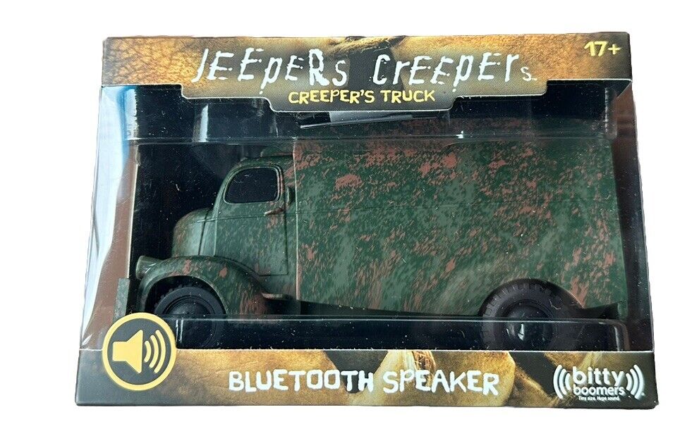 Jeepers Creepers Truck Bluetooth Speaker Bitty Boomers MGM Horror BEATNGU Rare