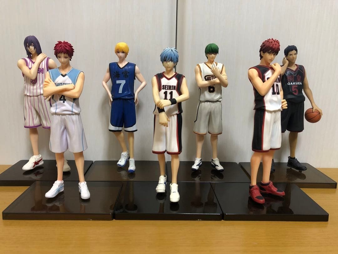 Kuroko's Basketball DXF Cross Players 7 Piece Set Collectible Figure Japan Kuroko's Basketball DXF Cross Players 7 Piece Set Collectible Figure Japan