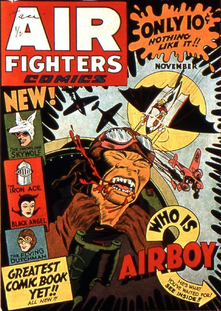 AIRBOY COMICS AIR FIGHTERS COLLECTION 108 ISSUES ON DVD