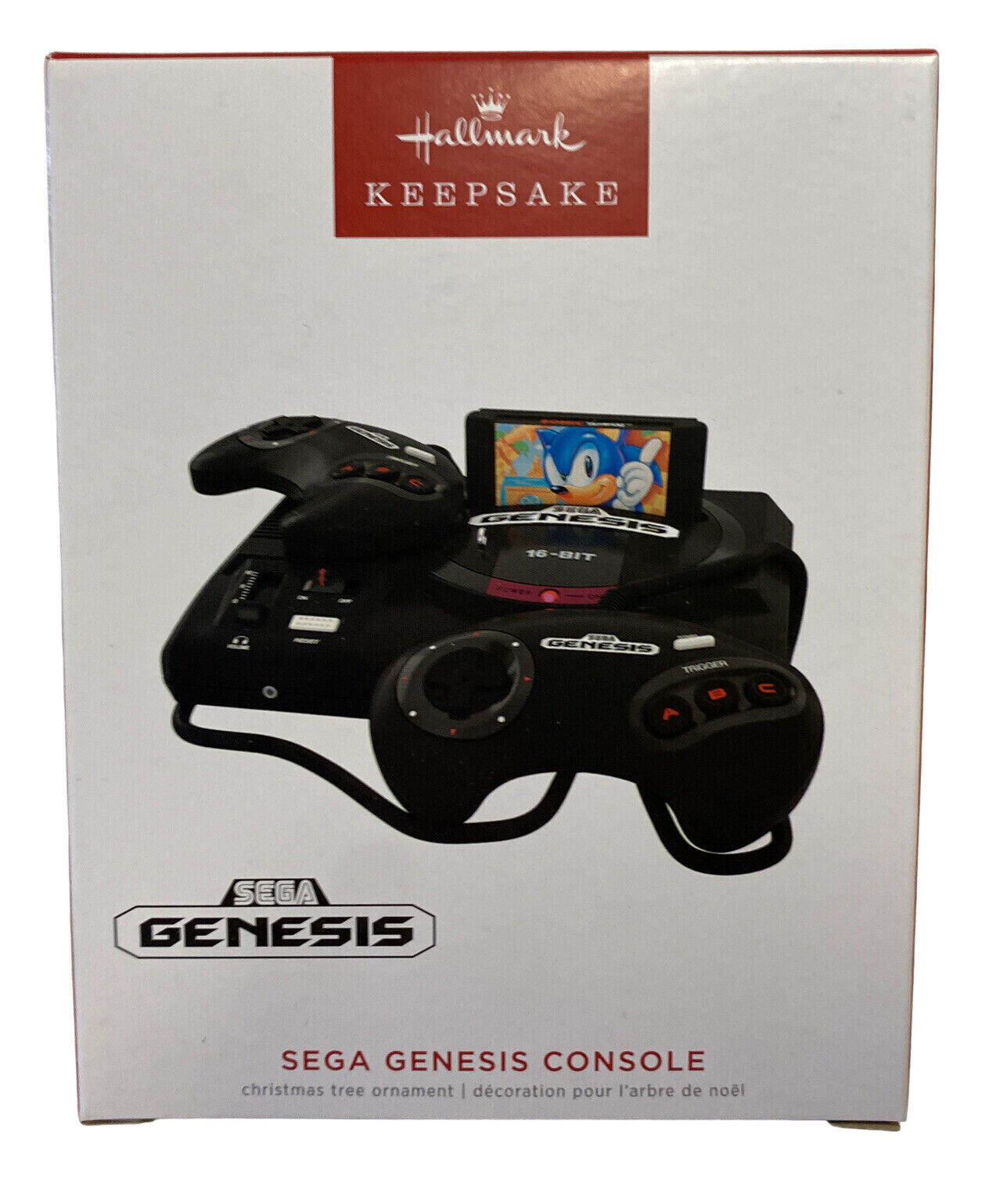 Hallmark Keepsake 2022 Sega Genesis Console Light and Sound Ornament
