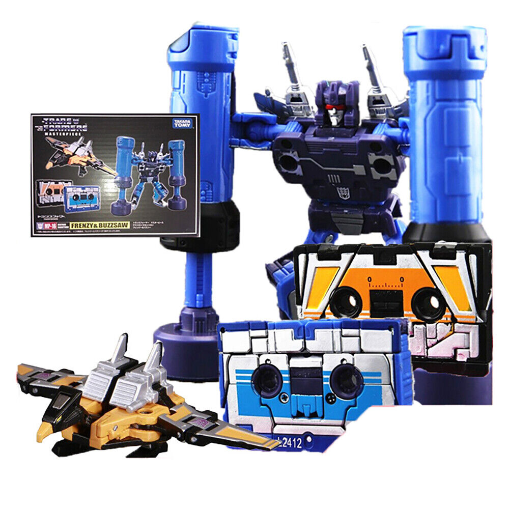Transformers Masterpiece MP-16 Frenzy And Buzzsaw For Soundwave Action Figure