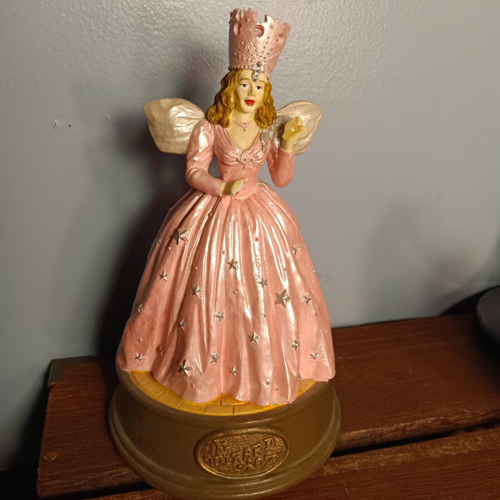 Vintage Glenda The Good Witch Musical Figurine, 1996, The Wizard of Oz
