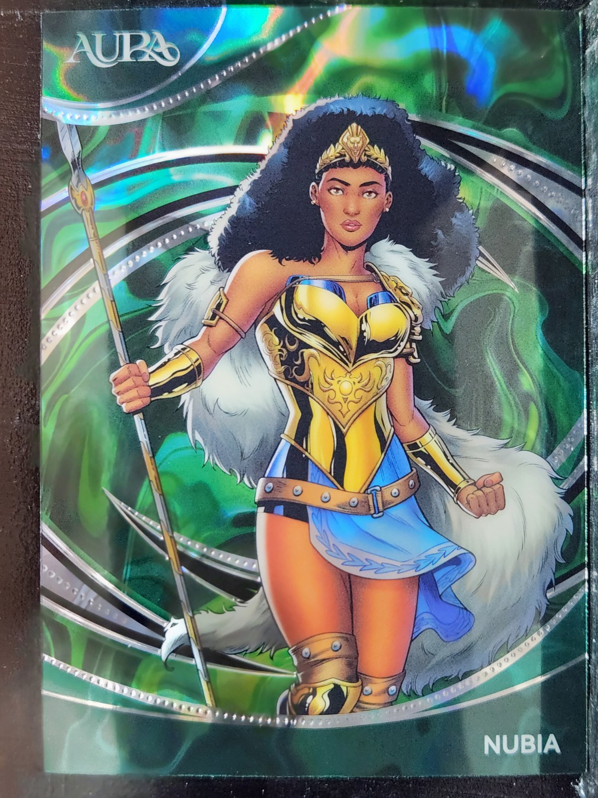 Nubia 2025 Kakawow Aura DC #ADC-IGR-30 Green Refractor /25