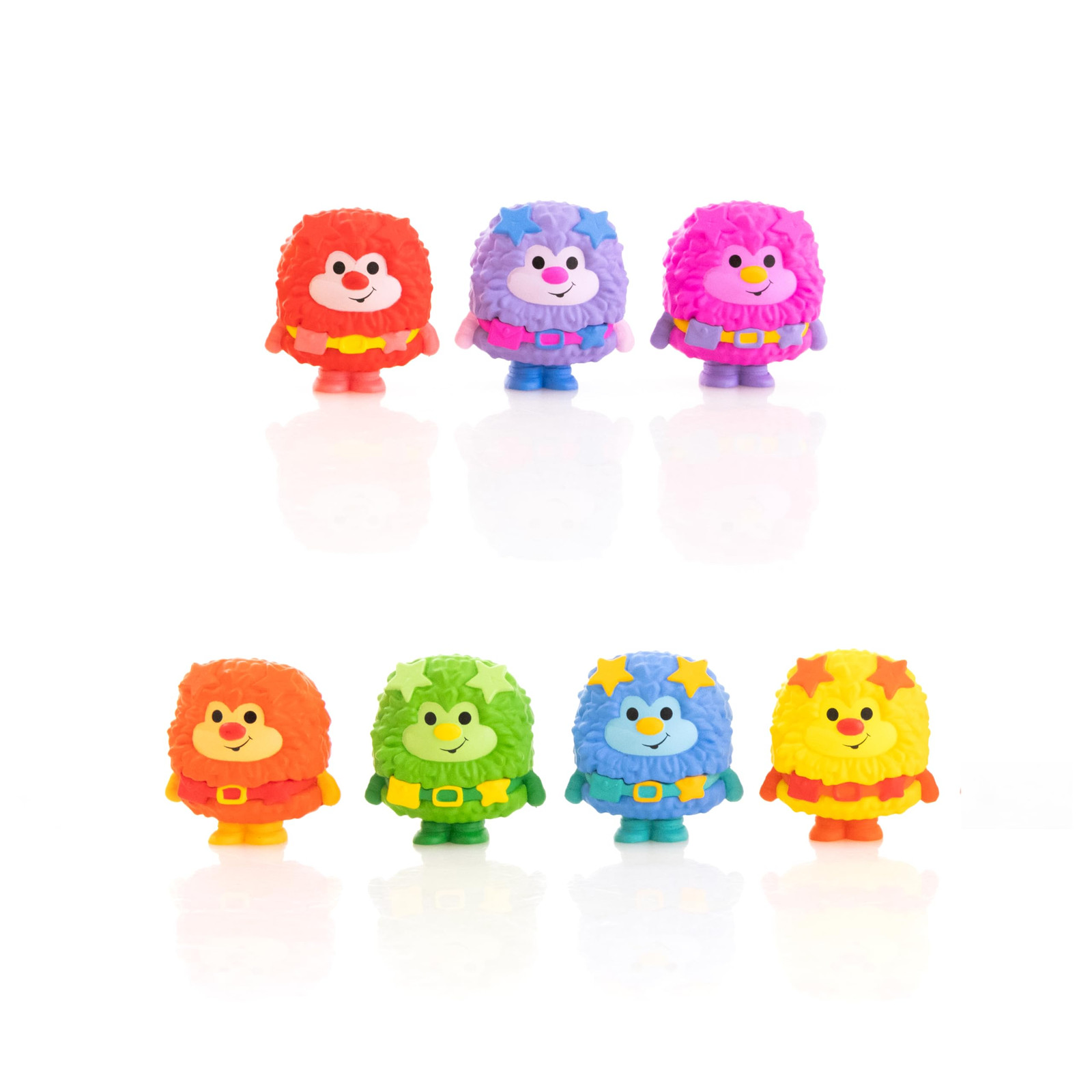 Rainbow Brite Mini Figures Set of 7 Color Kids Collectible Toy Figures