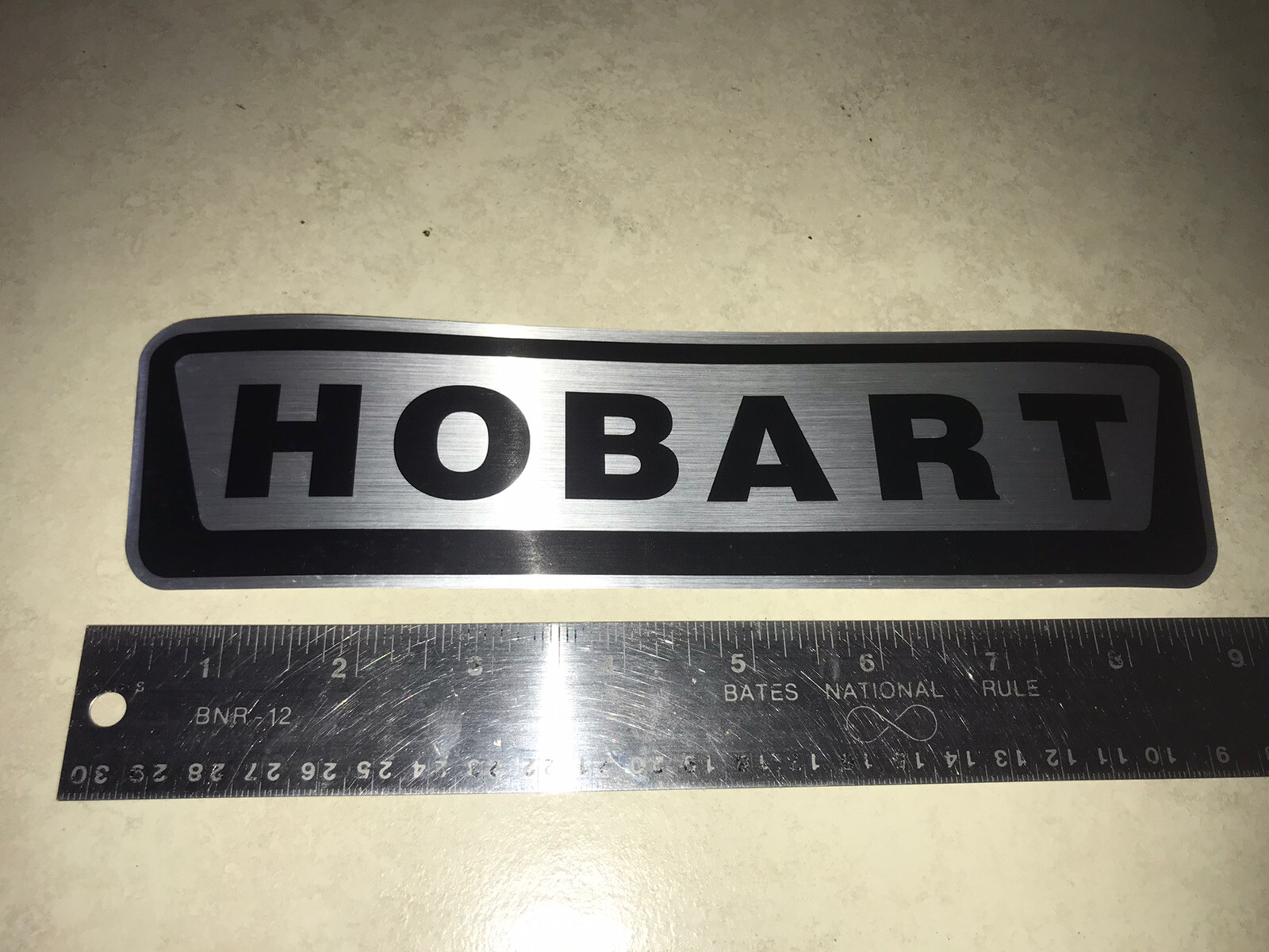 NEW HOBART FOOD EQUIPMENT LOGO DECAL 00-118367 9 1/4