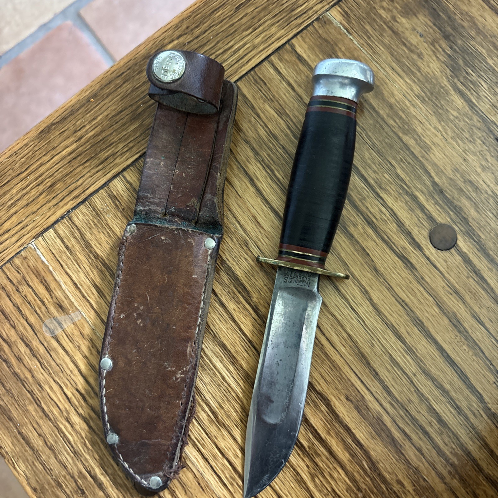 Vintage Marble’s Gladstone Michigan Fixed Blade Knife