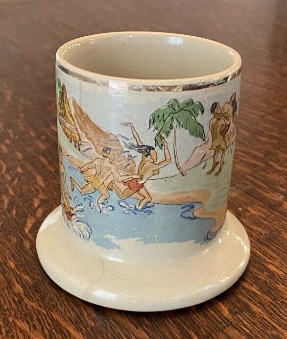 Trader Vic's Naughty Ceramic Mug 1963 Vintage