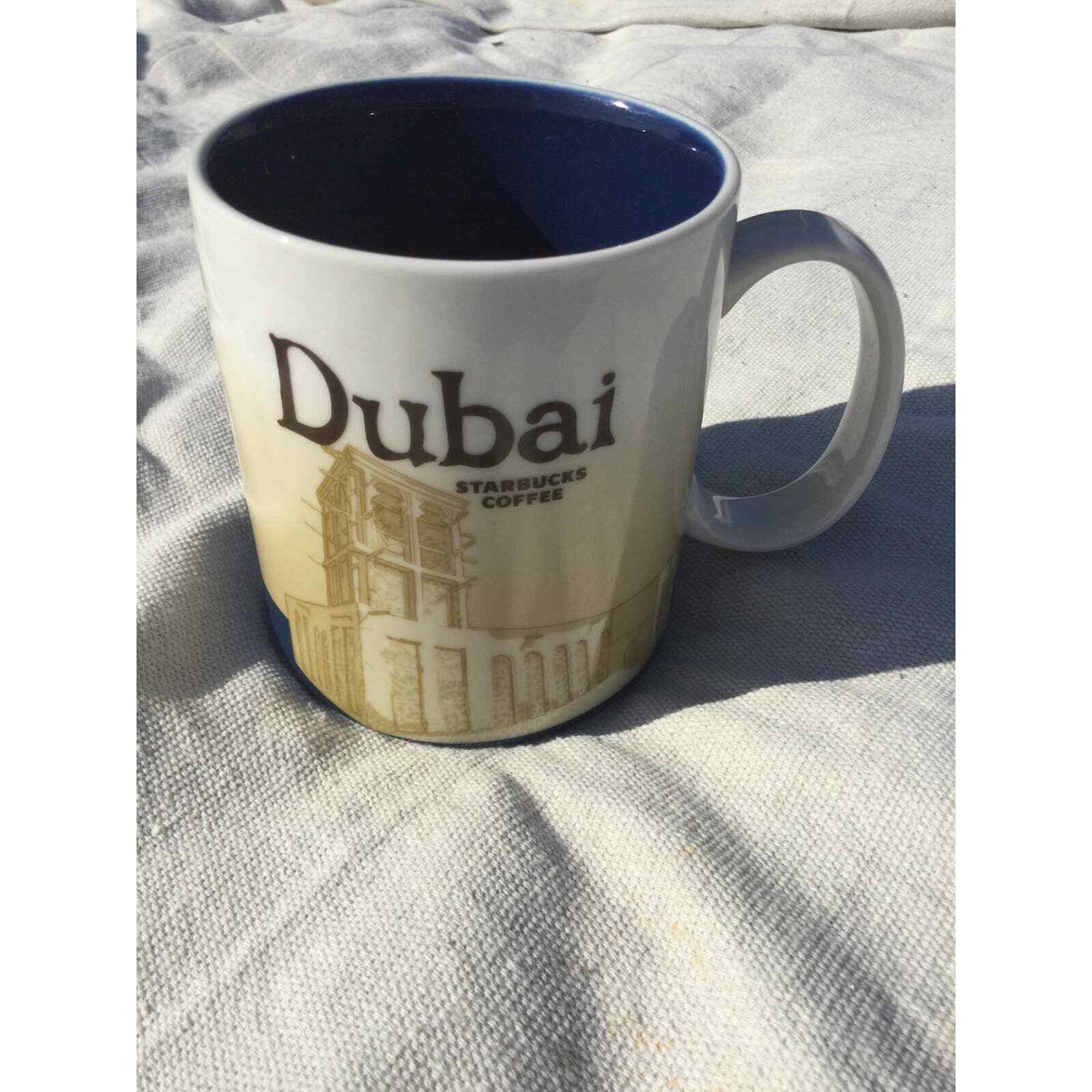 RARE Starbucks Dubai mug you are here coffee tea YAH 2012 16 oz