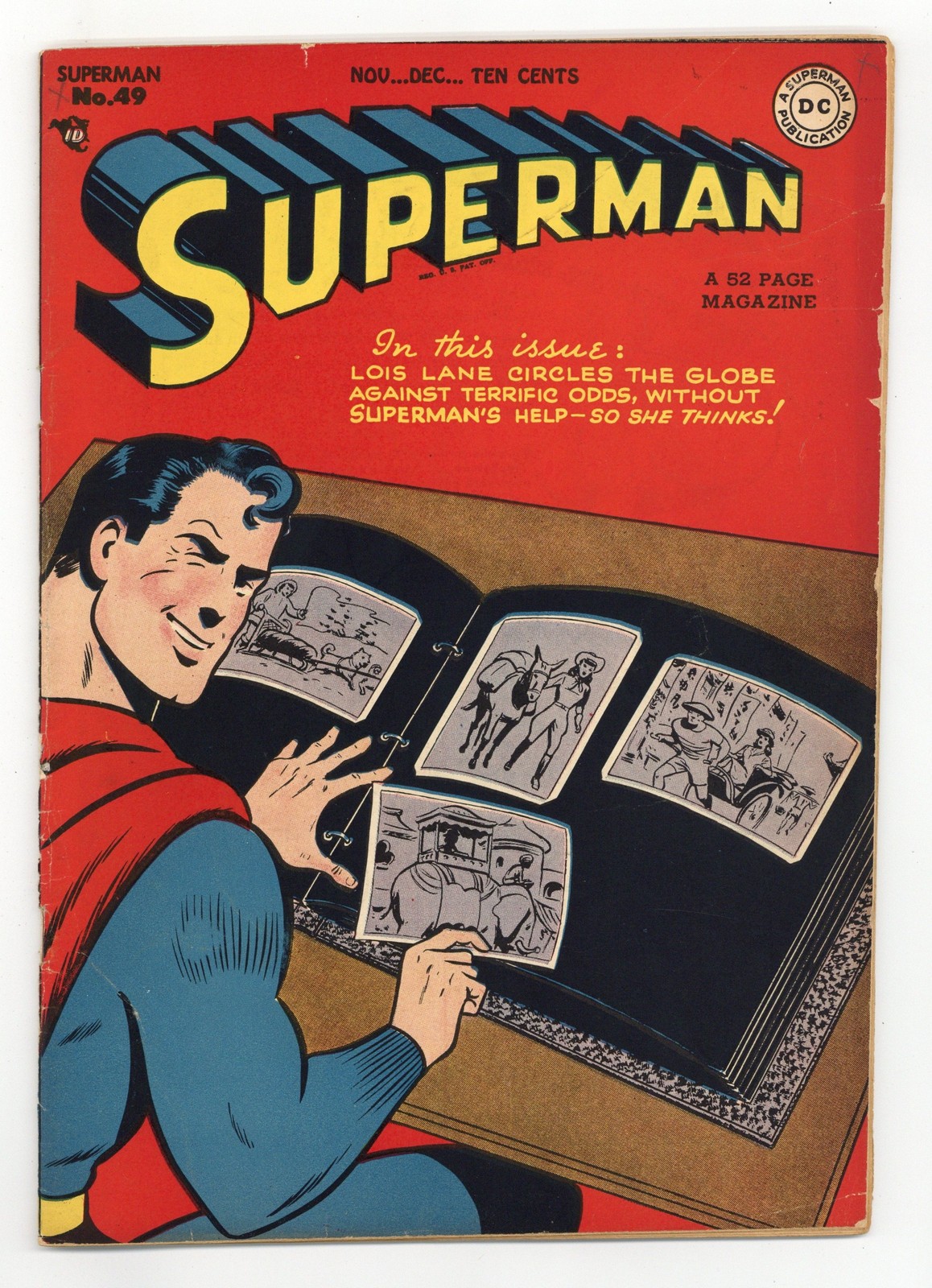 Superman #49 VG- 3.5 1947