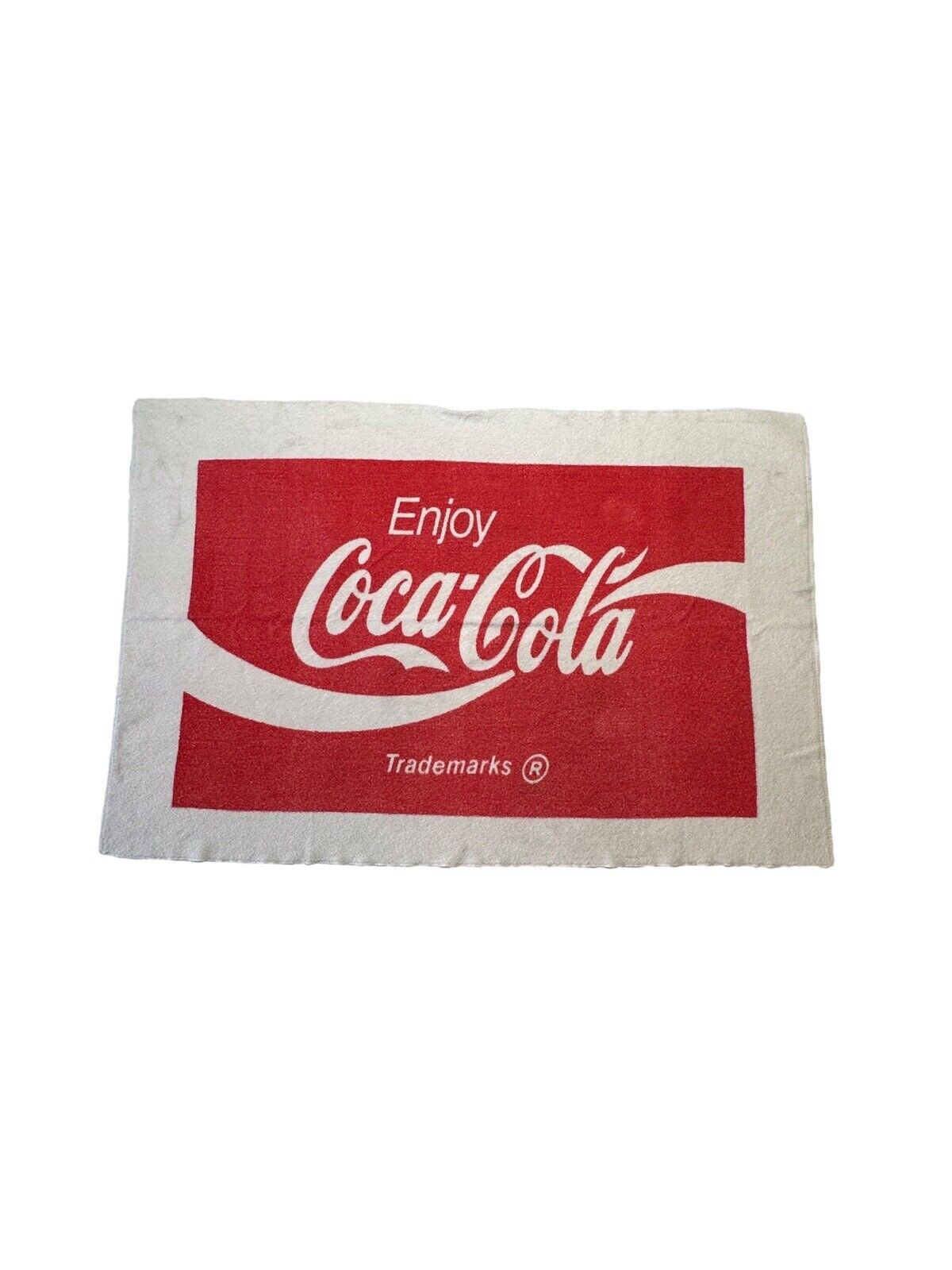 Vintage Coca Cola Beach Towel 53x34