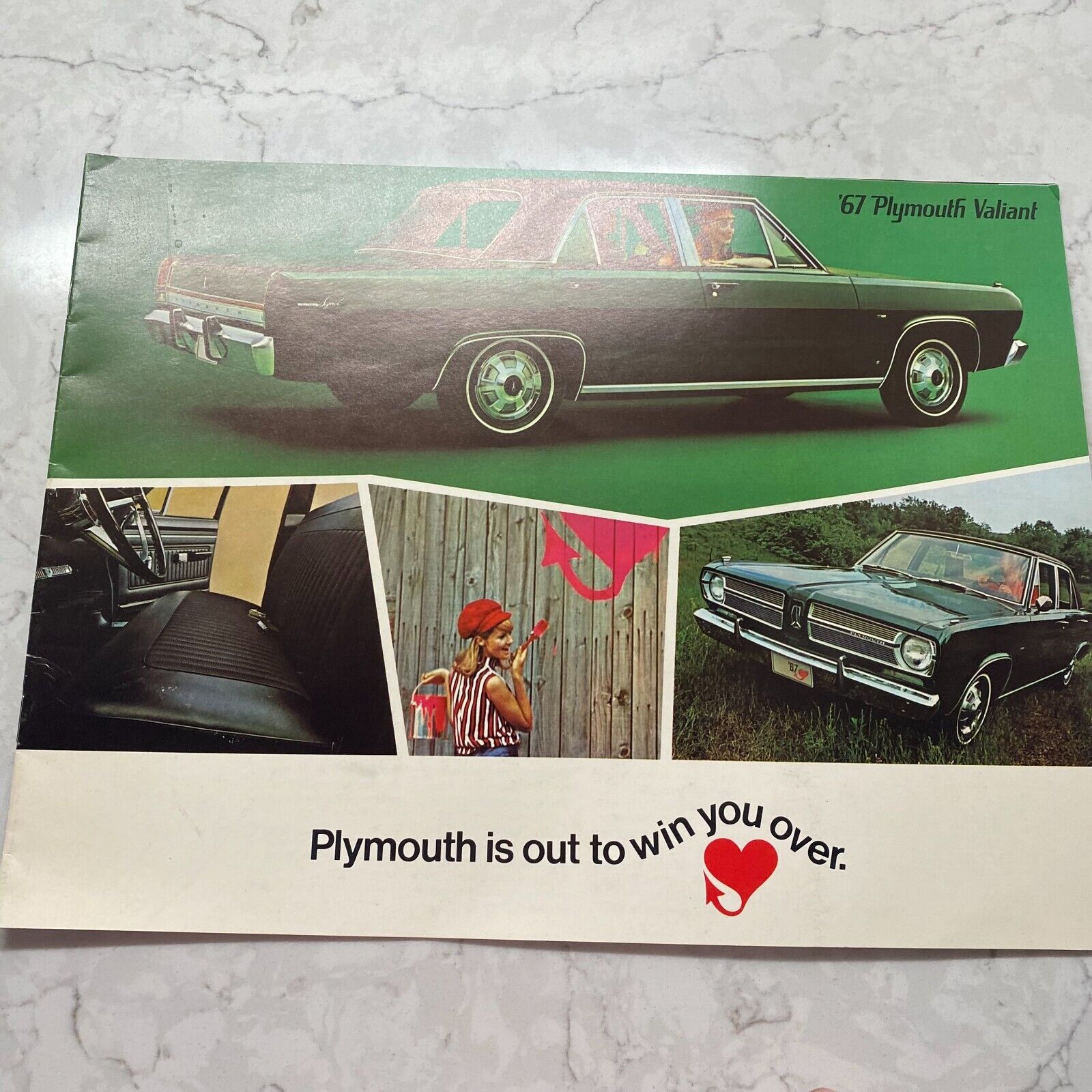 1967 Plymouth Valiant Signet And Valiant 100 200 Automobile Sales Brochure
