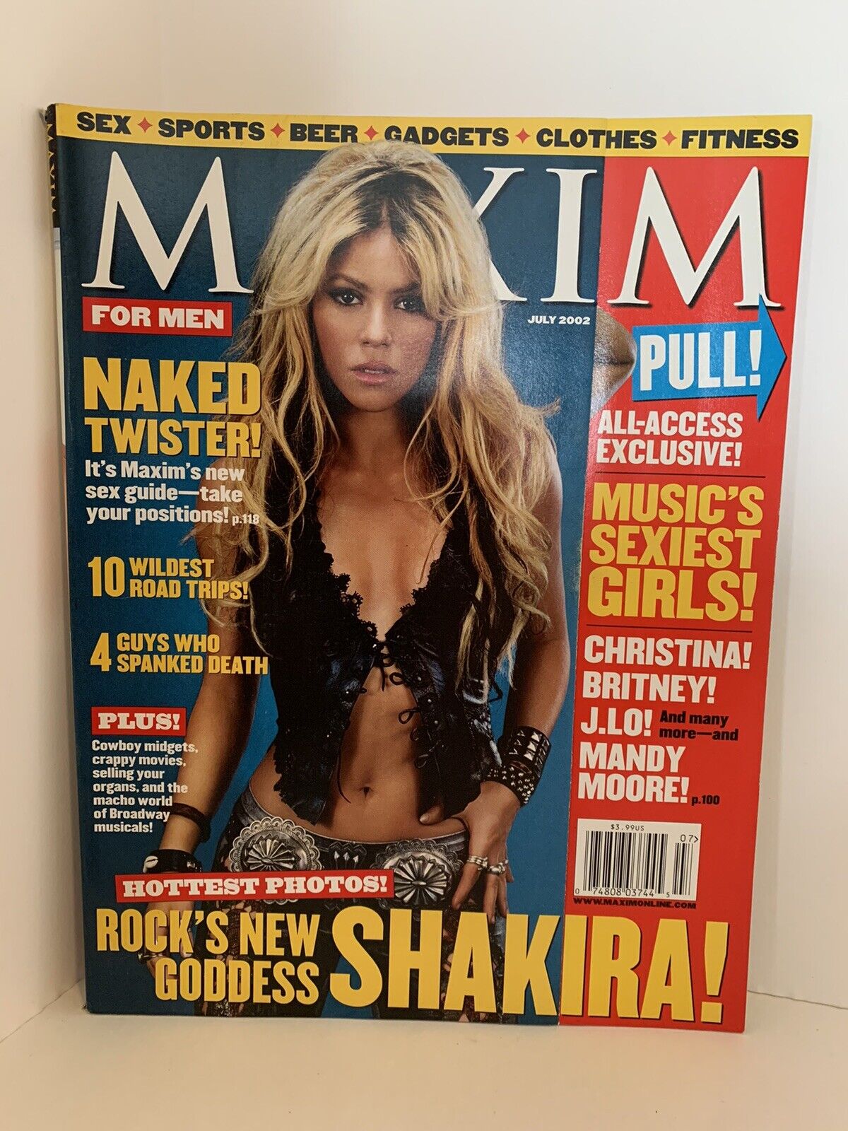 Maxim Magazine July 2002 #55 Shakira