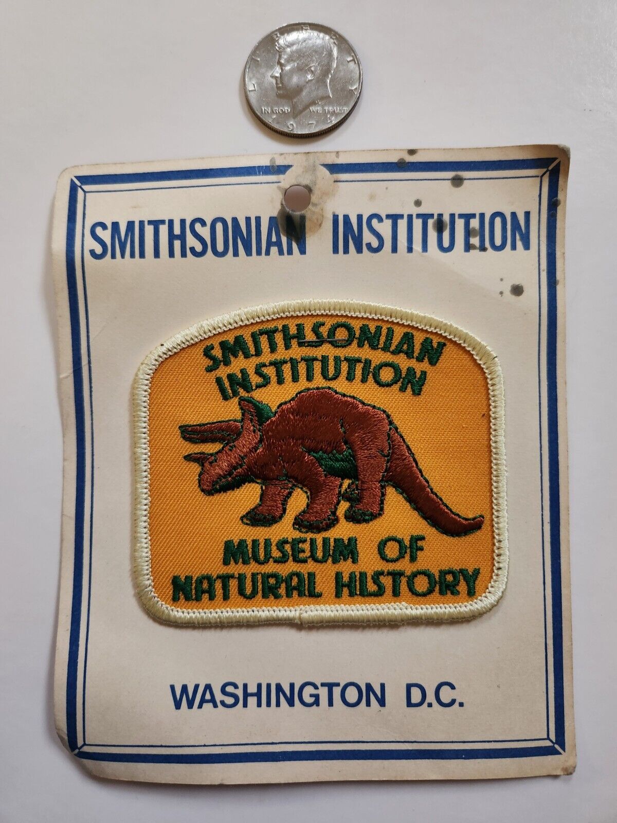 NOS VTG RARE 1970s VINTAGE SMITHSONIAN INSTITUTION Museum Of Natural History
