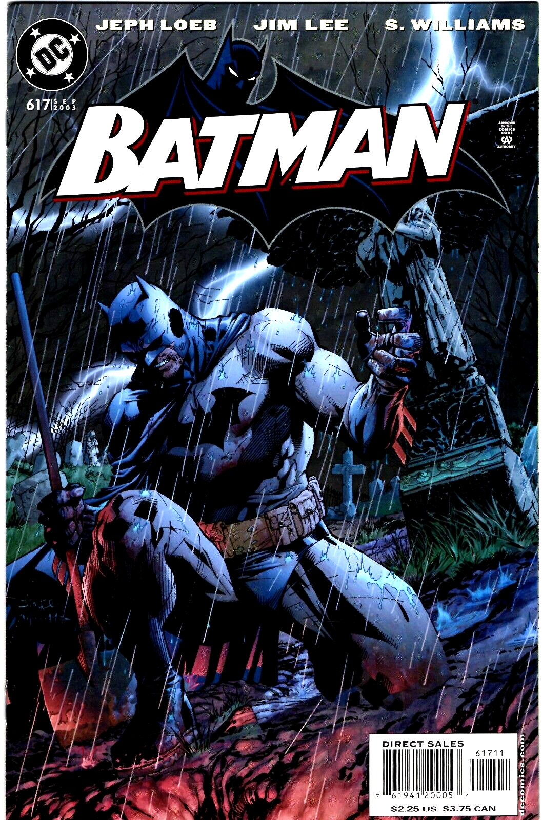 Batman #617 (2003) Vintage HUSH, Part 10: The Grave, Hush's Identity Revealed..?