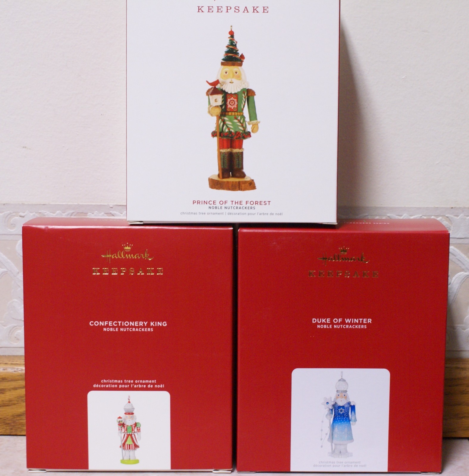 New 2019, 2020, 2021 Hallmark NOBLE NUTCRACKER, PRINCE, CONFECTIONERY KING, DUKE