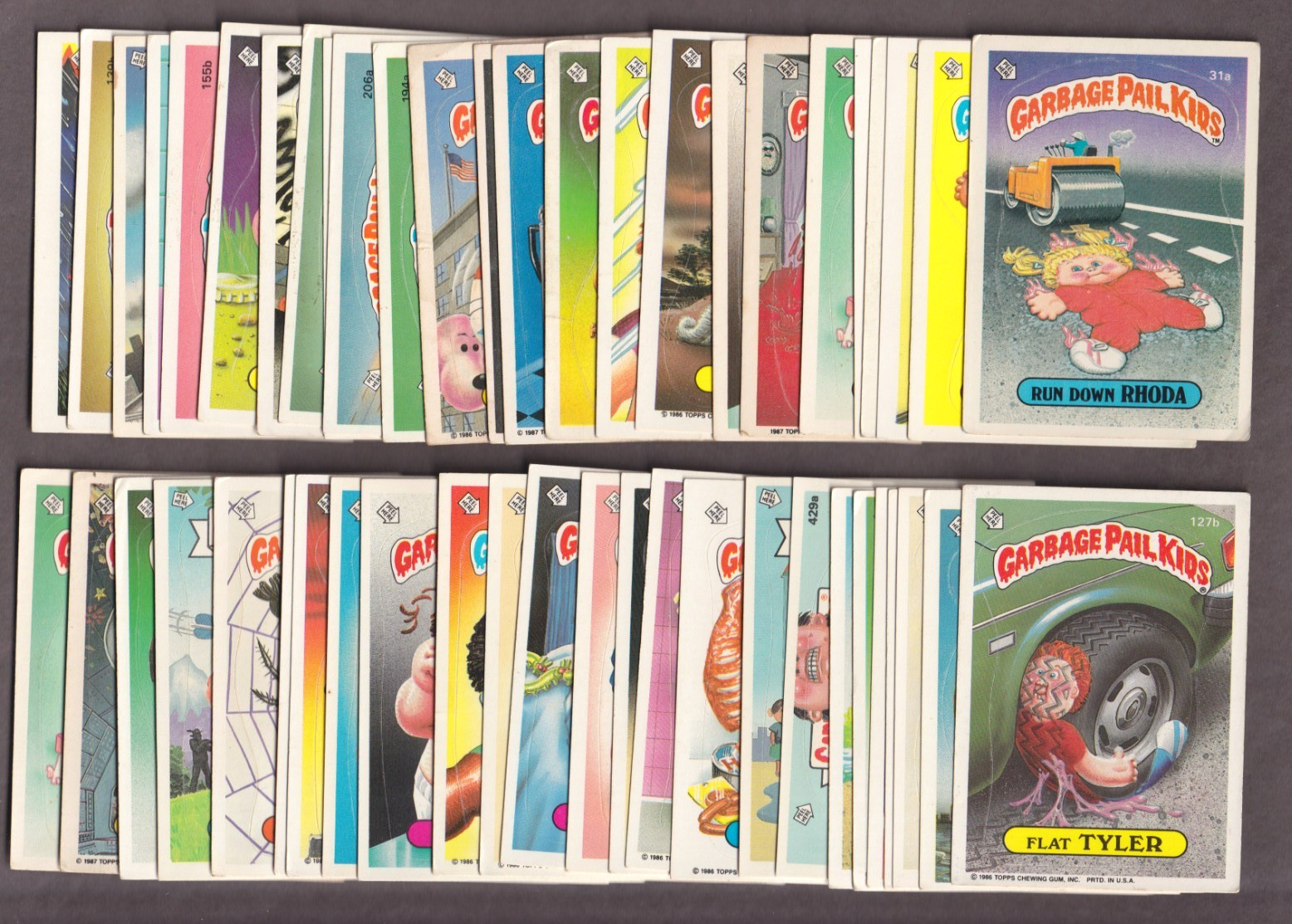 50 Garbage Pail Kids cards (Original Series) 1985-1987 --No Duplicates--