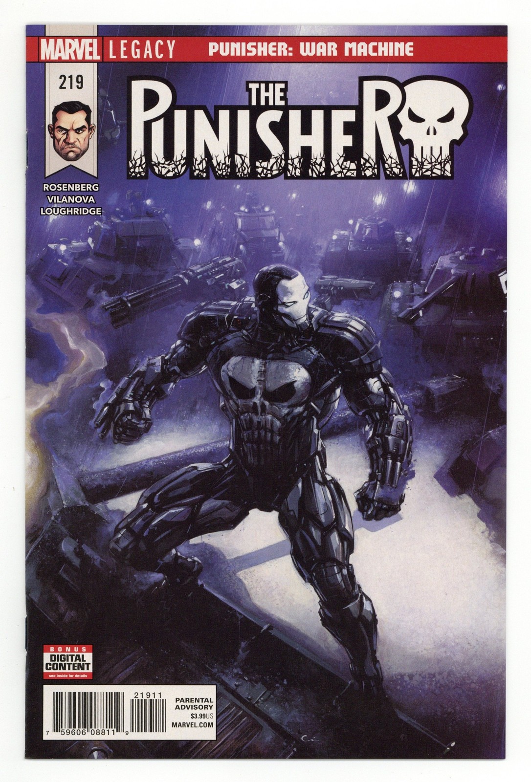 Punisher #219A Crain NM- 9.2 2018