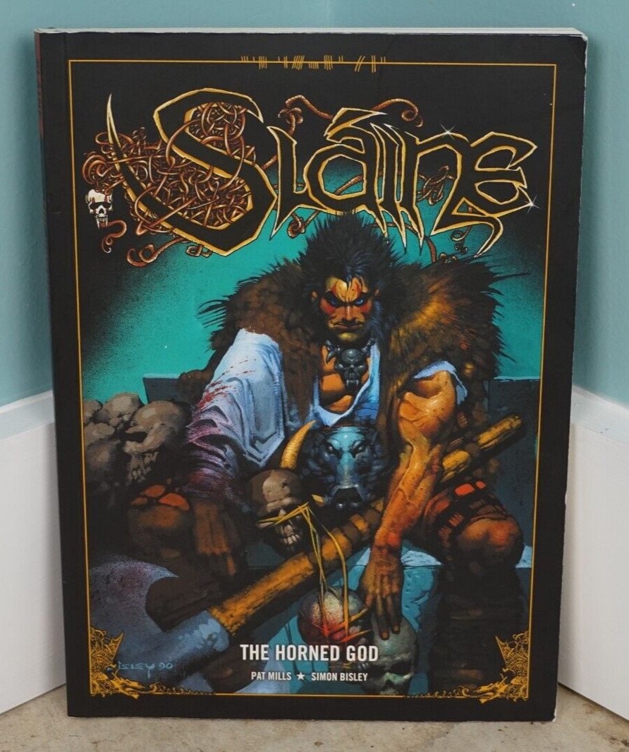 Slaine: The Horned God by Pat Mills & Simon Bisley 2000AD Rebellion 2008 Edition