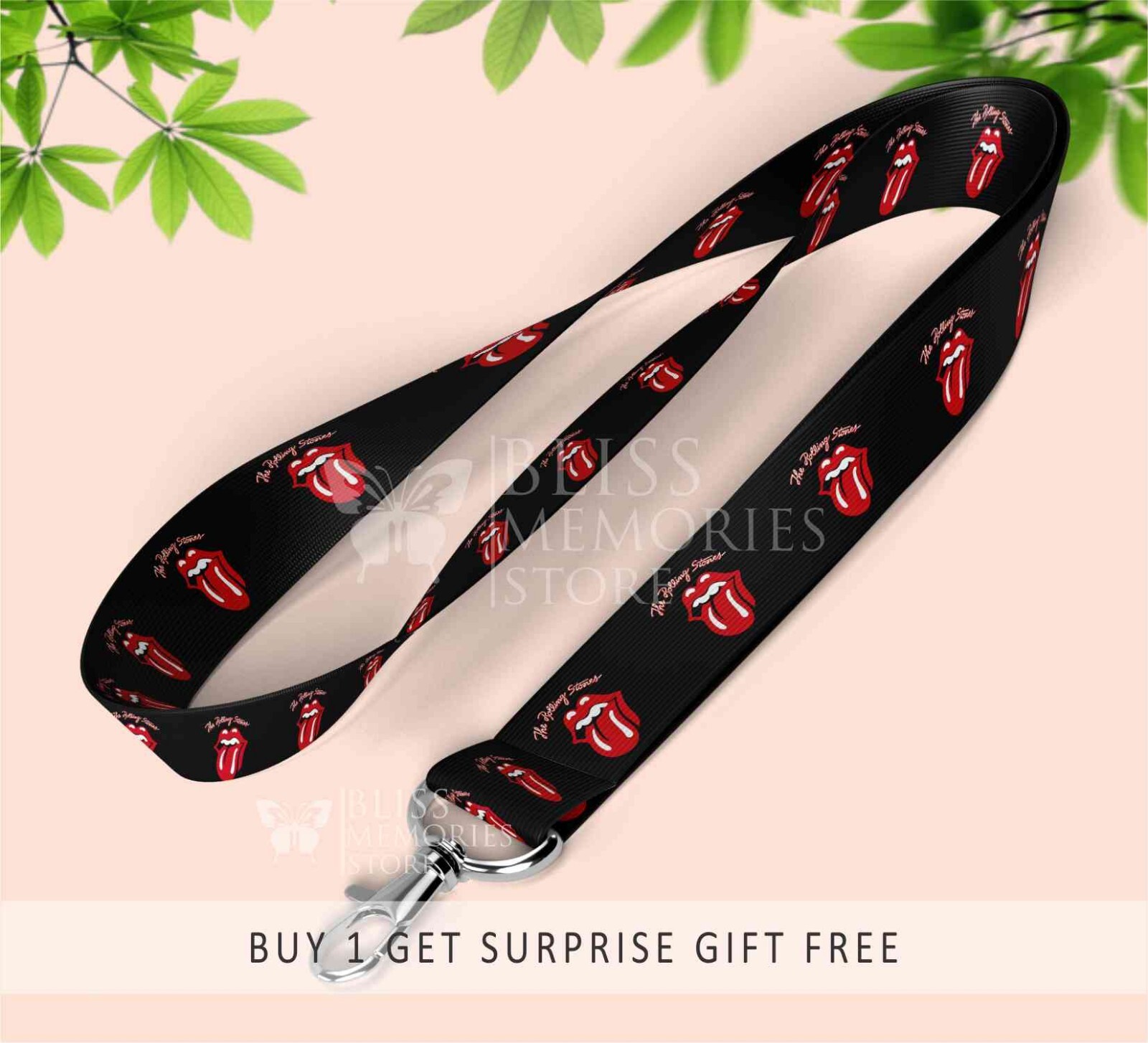 The Rolling Stones Keychain The Rolling Stones Lanyard for Everyday Use Album