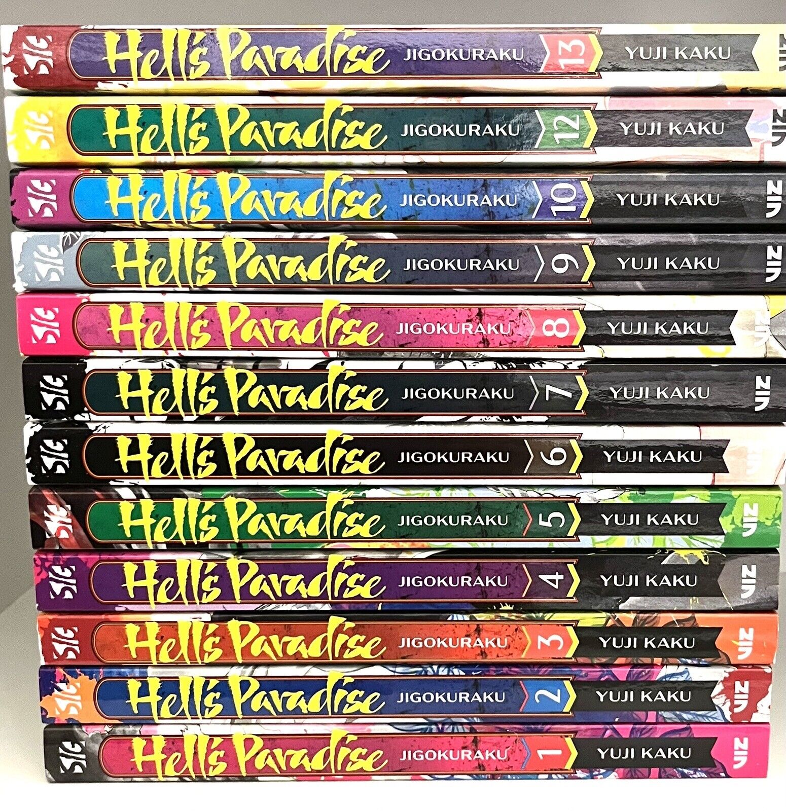 Hell\'s Paradise: Jigokuraku Manga Vol 1-13 (END) Full Set English Version Comic