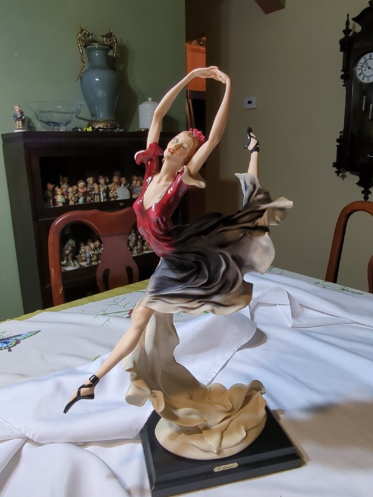 Giuseppe Armani Florence Ballerina Whimsical Sculpture 1989 440/10,000