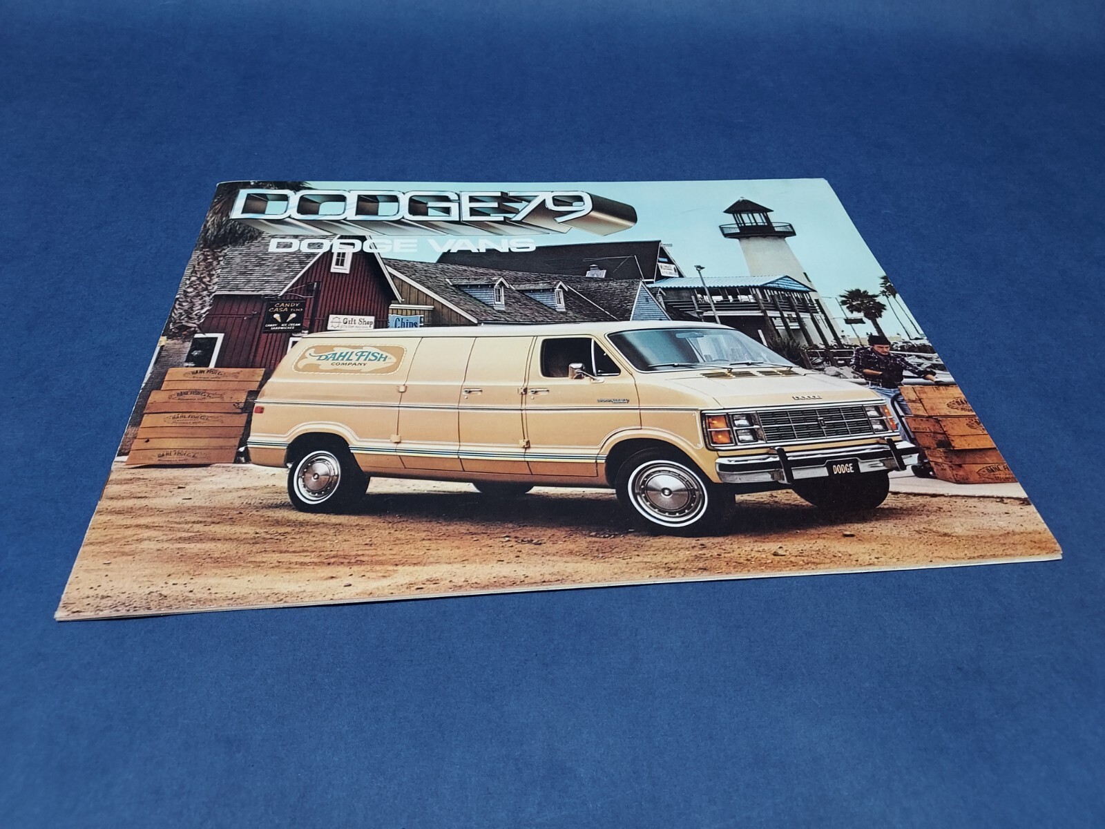 Vintage 1979 Dodge Vans Van Auto Dealer Brochure