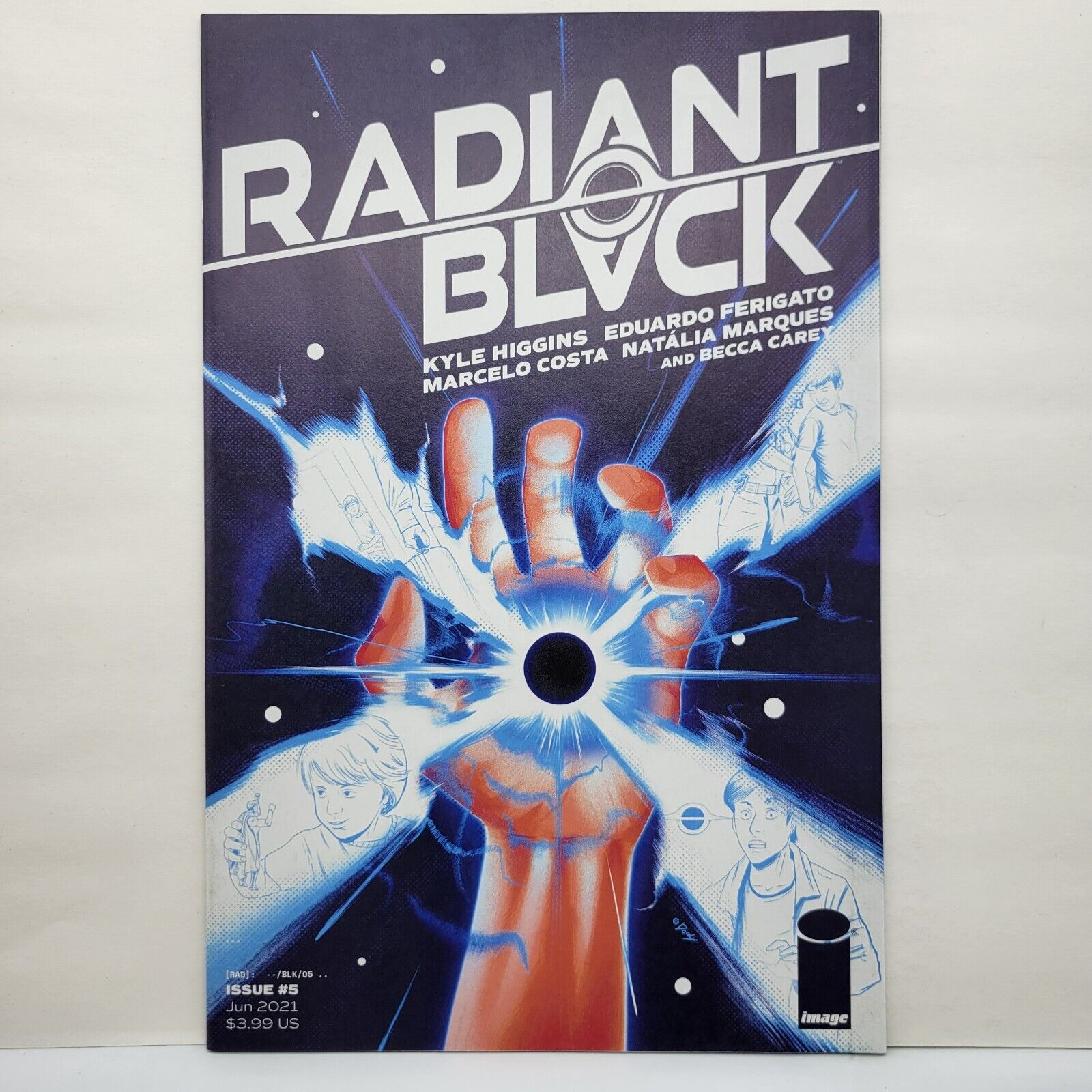 Radiant Black #5 Cover A Regular Doaly Cover 2021 Kyle Higgins