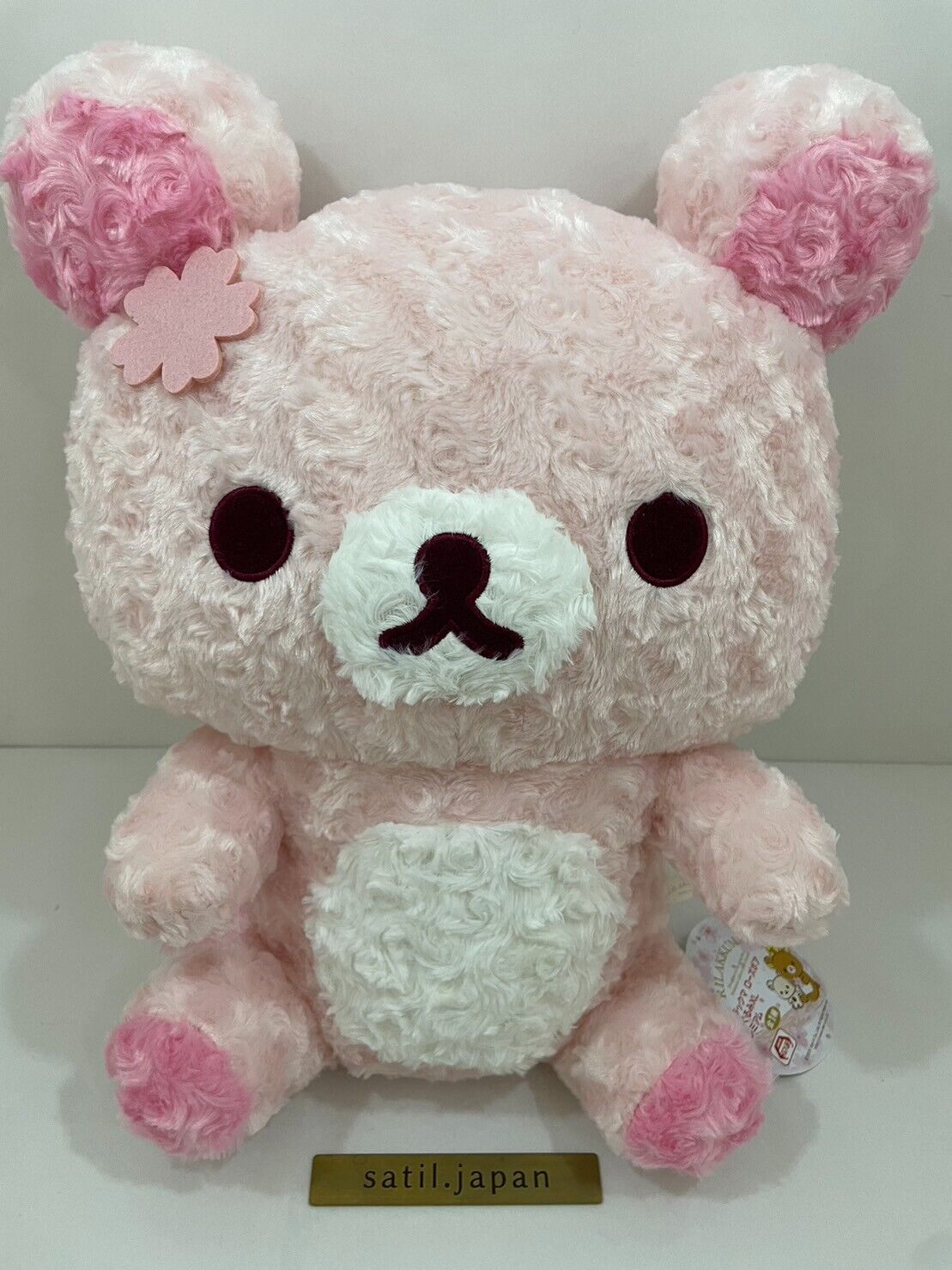 Sakura Rilakkuma Big Plush Doll XL Pink 43cm