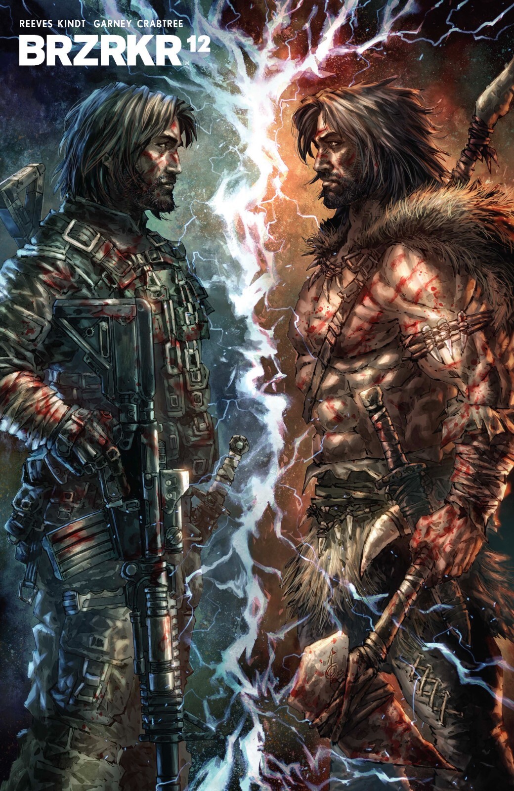 Limited Edition BRZRKR (Berserker) #12 Limited to 500 / Keanu Reeves Comic