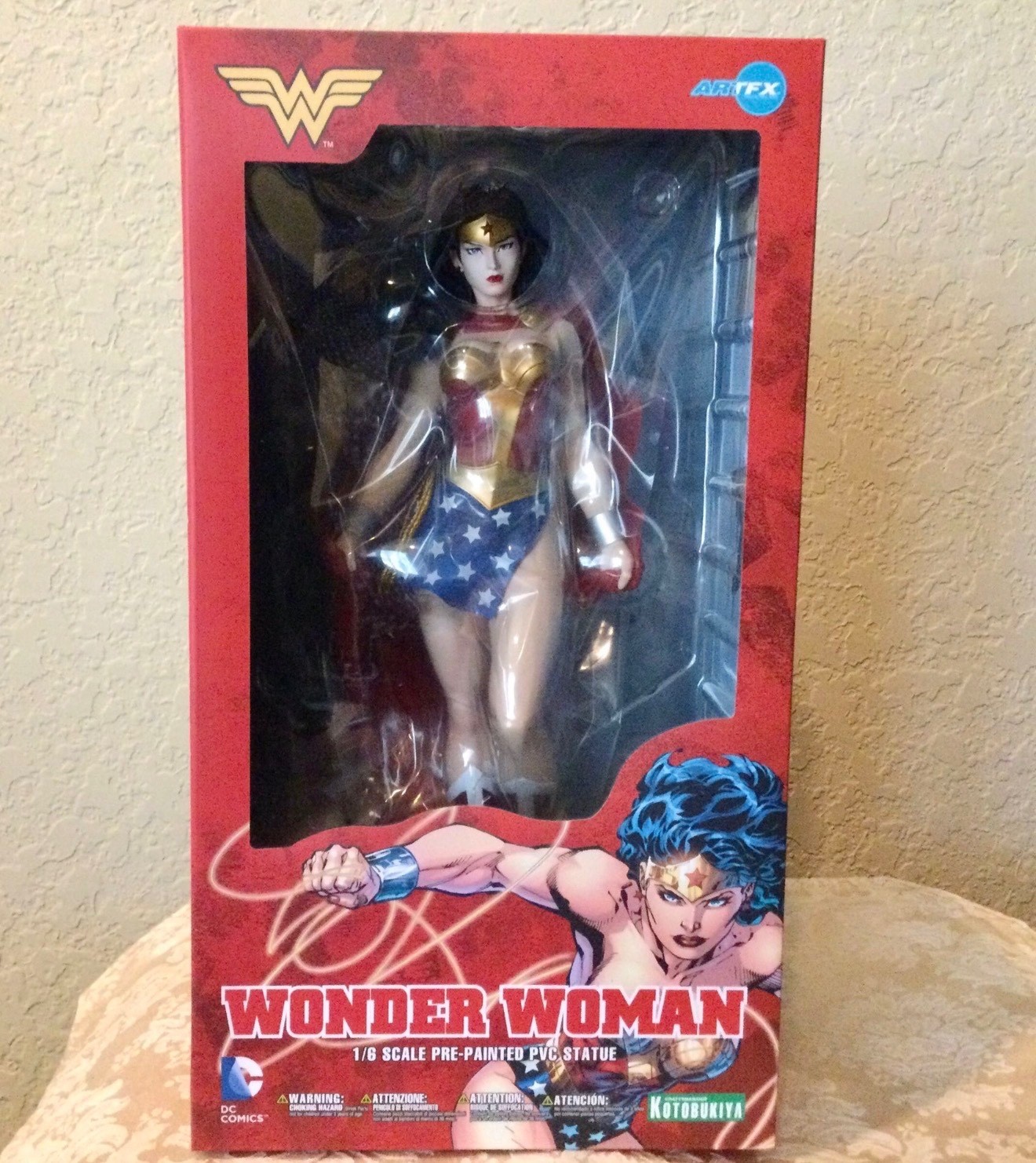 New/Sealed Kotobukiya DC Comics ArtFX Wonder Woman 1/6 Scale Figure New/Sealed Kotobukiya DC Comics ArtFX Wonder Woman 1/6 Scale Figure