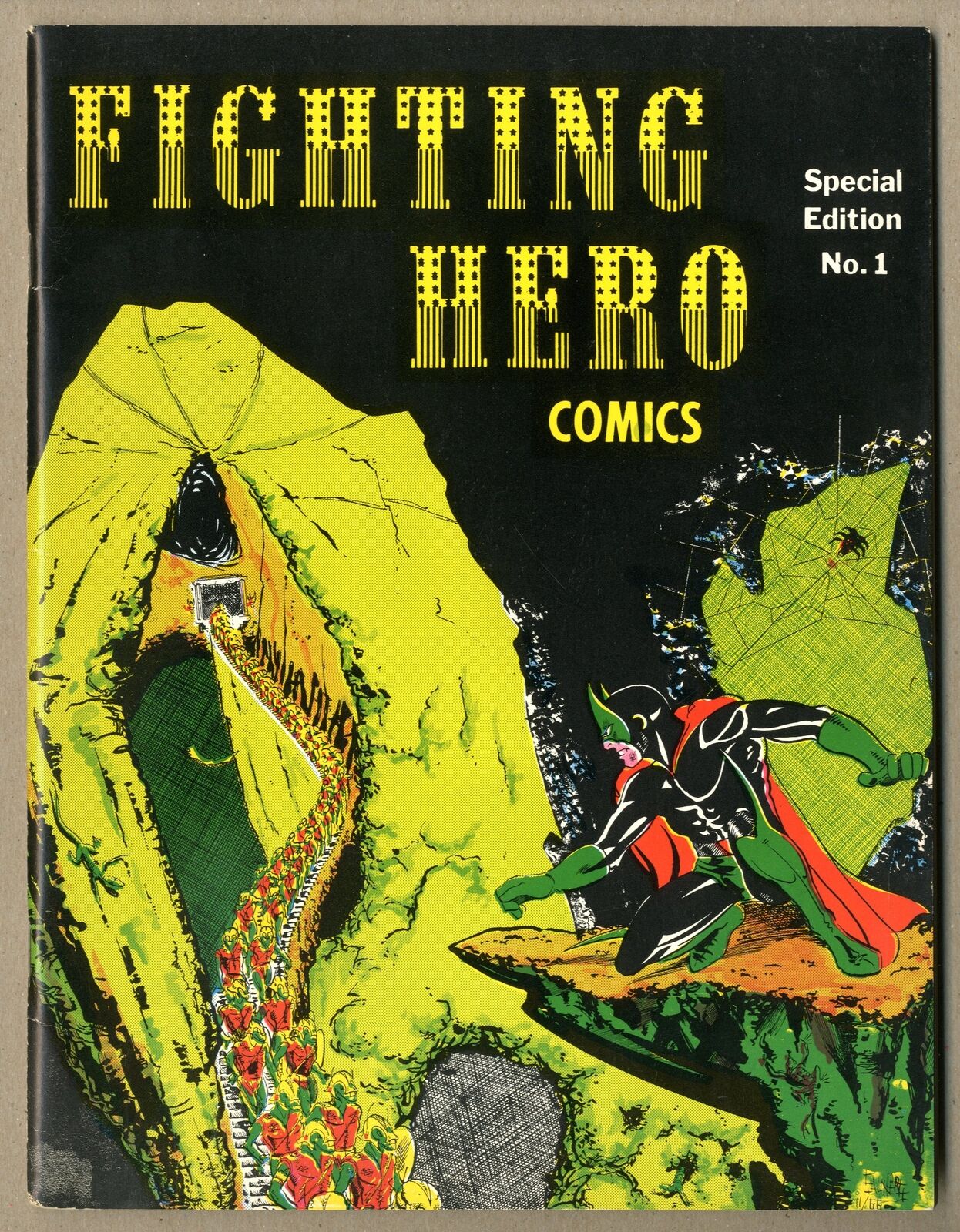 Fighting Hero Comics #1 Saunders Variant FN- 5.5 1967