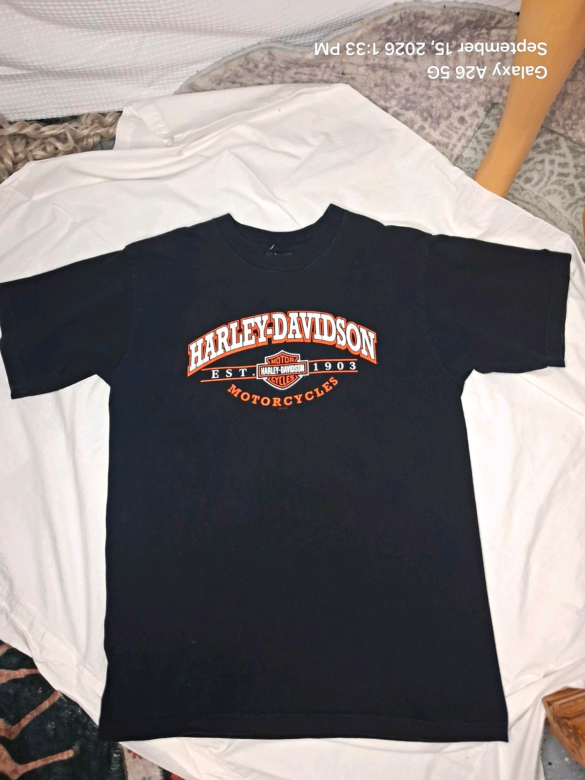 Vintage HARLEY DAVIDSON 90S Tshirt Sz L Made In Usa Vintage HARLEY DAVIDSON 90S Tshirt Sz L Made In Usa