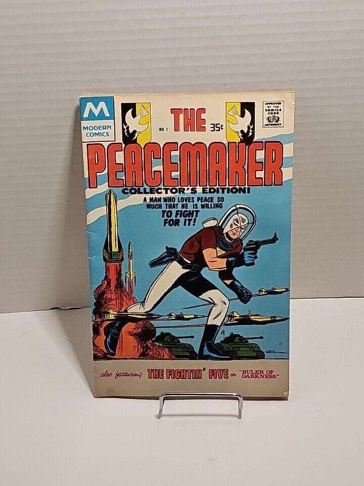 Vintage The Peacemaker Comic Book #1 1978 Modern Comics John Cena