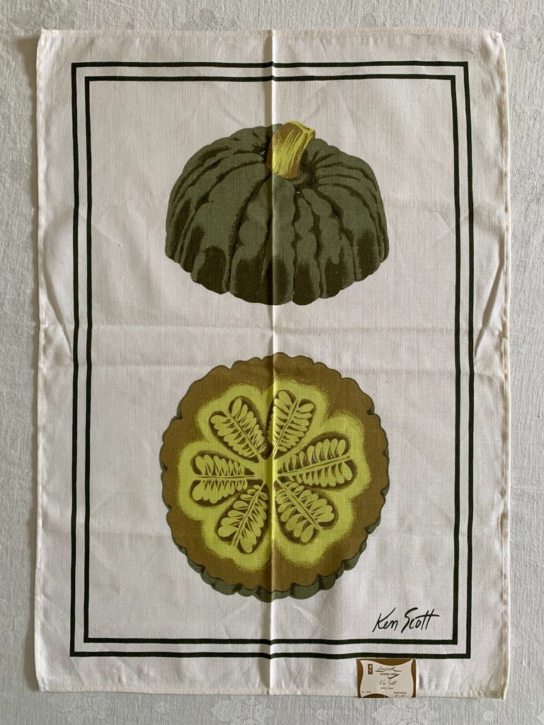 Vintage Kitchen Tea Towel Ken Scott Design \ Vintage Kitchen Tea Towel Ken Scott Design \