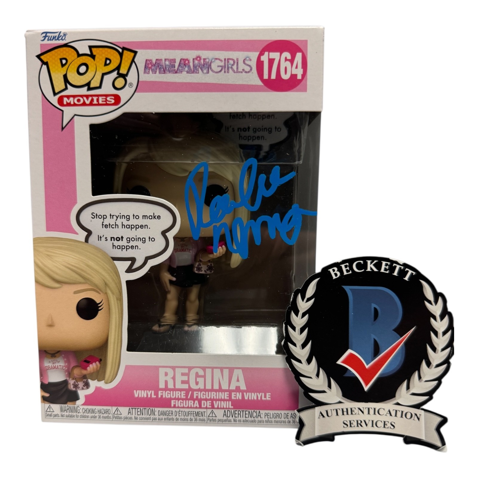 Rachel McAdams Signed Autograph Funko Pop 1764 Beckett BAS Mean Girls Regina Rachel McAdams Signed Autograph Funko Pop 1764 Beckett BAS Mean Girls Regina