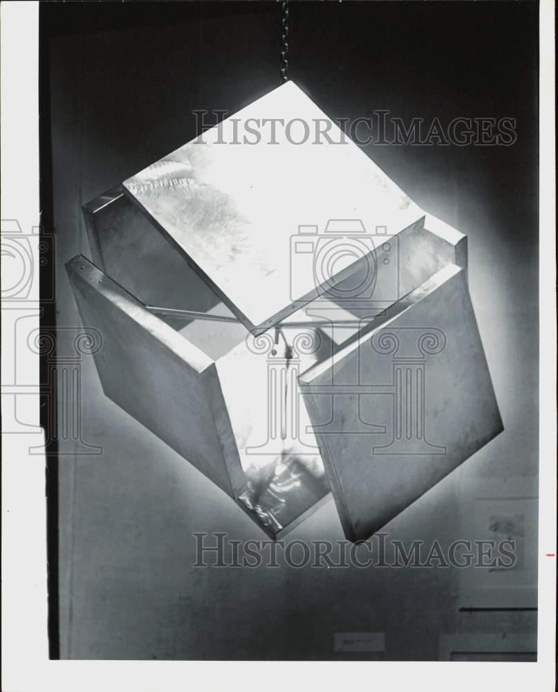 1971 Press Photo Rickey mobile at the Art Museum - lra47902