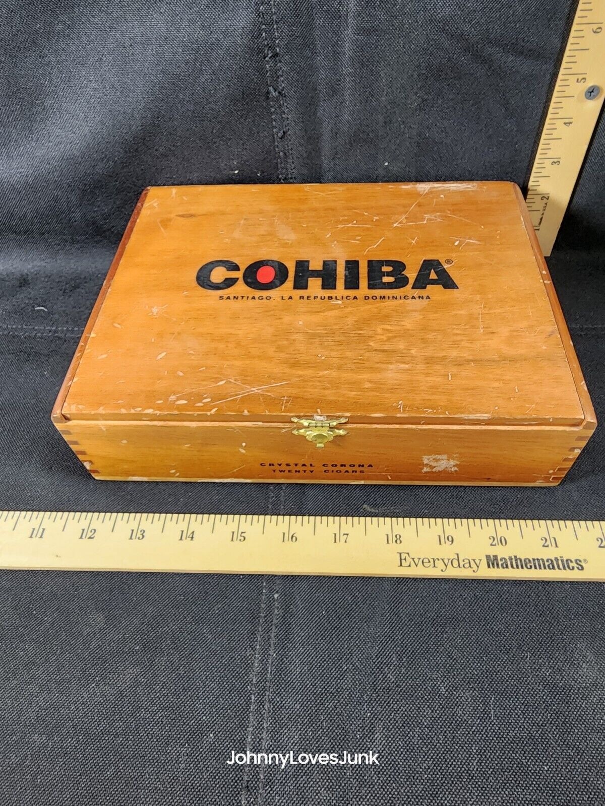 Vintage Cohiba Cigar Box Used Empty Craft Project 