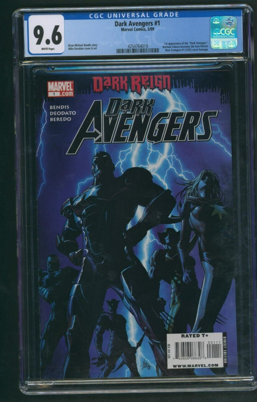 Dark Avengers #1 (2009) CGC 9.6