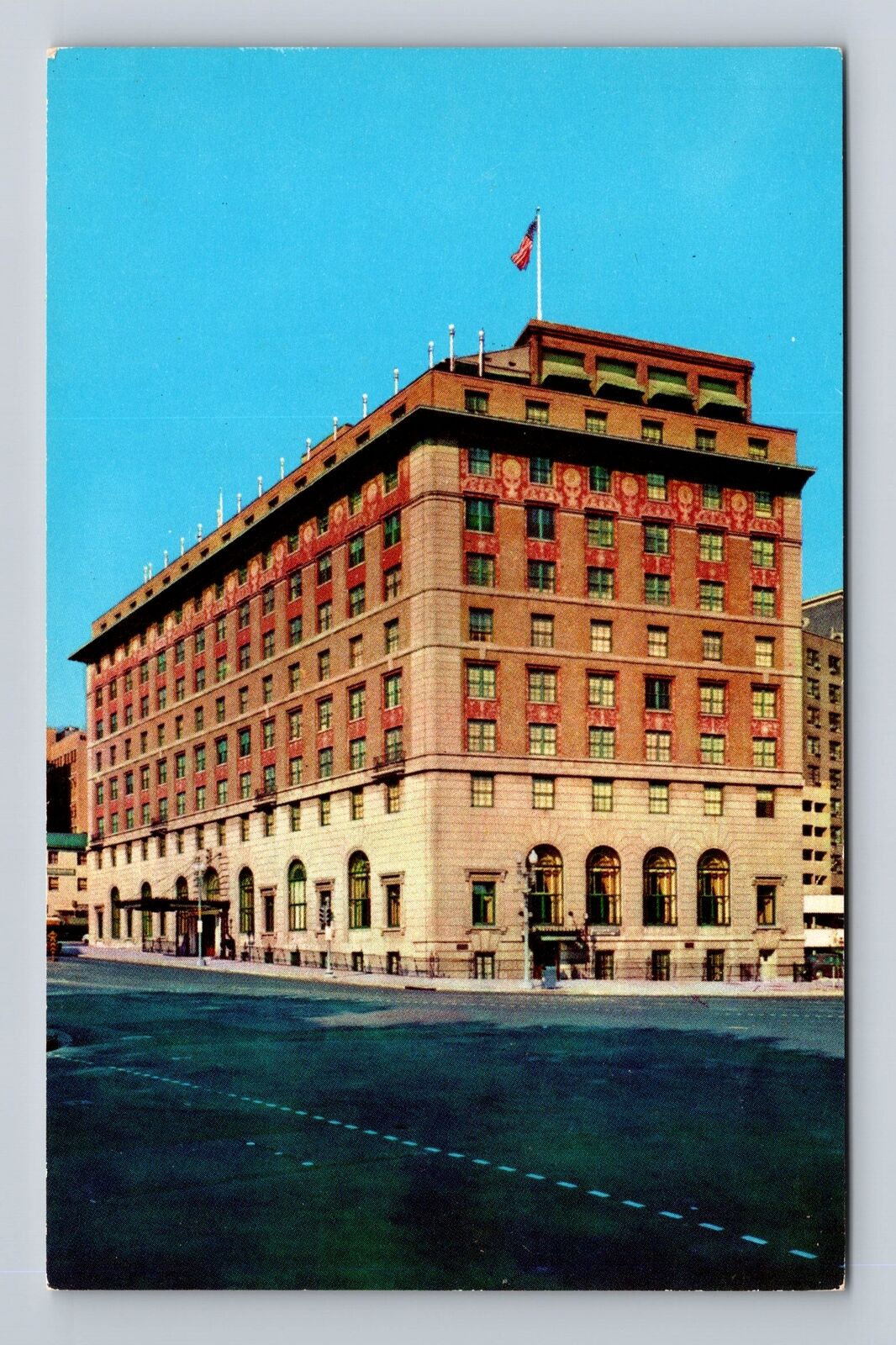 Washington DC, Hotel Washington, Advertising, Antique Vintage Postcard