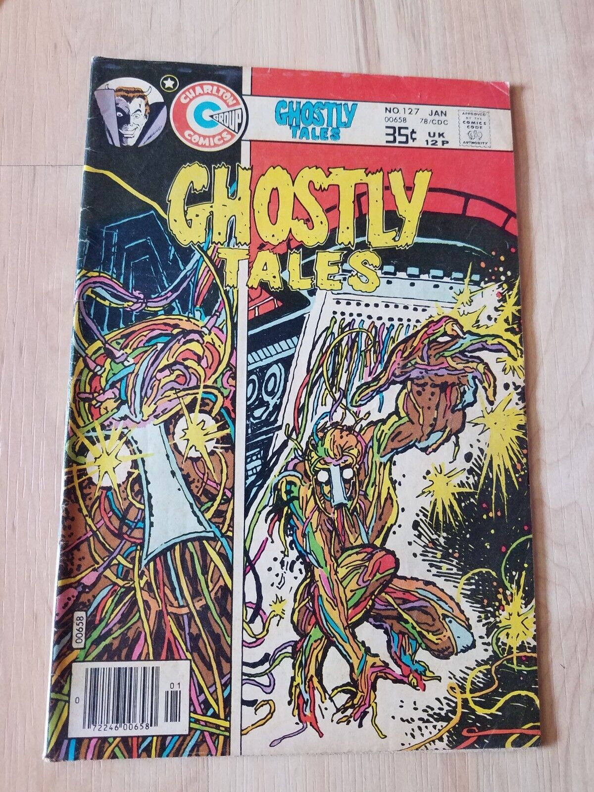 #127 Jan 1978 Ghostly Tales Charlton Comics Group Bronze Age Horror 