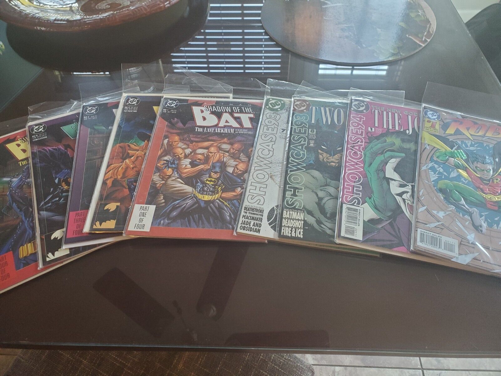 Lot of 9 Batman Comics (1992), Knightfall, Arkham, Original Owner